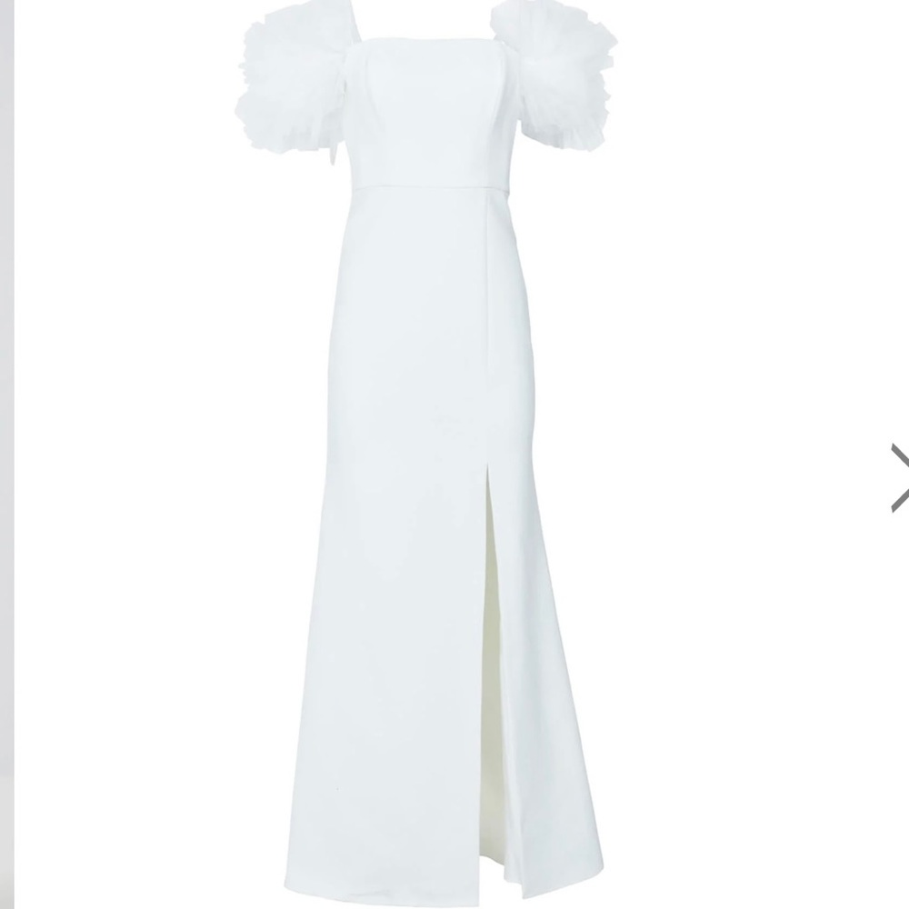 THEODORA OFF-THE-SHOULDER EVENING DRESS - Picture 4 of 11